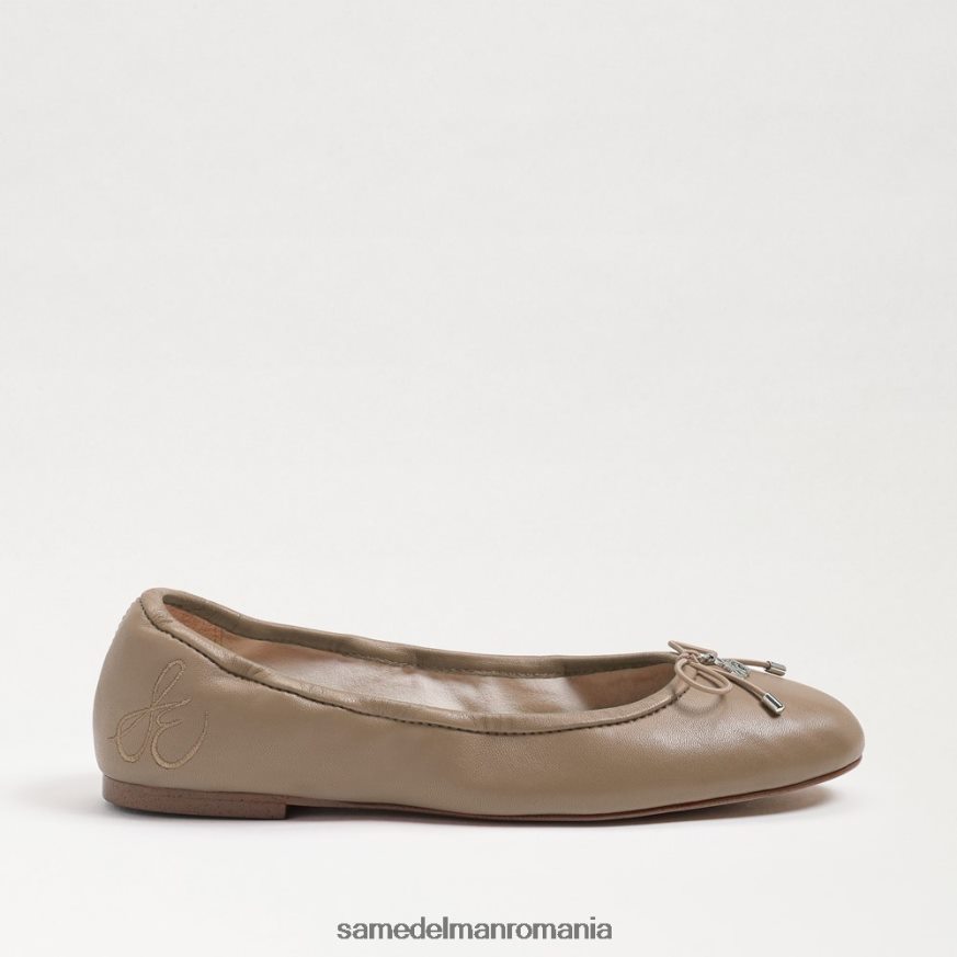 Sam Edelman încălţăminte piele moale bej femei felicia balet flat HN448Z125