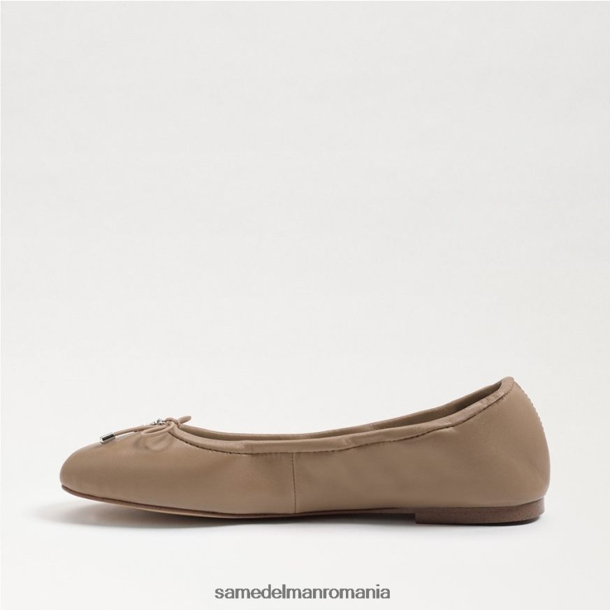 Sam Edelman încălţăminte piele moale bej femei felicia balet flat HN448Z125