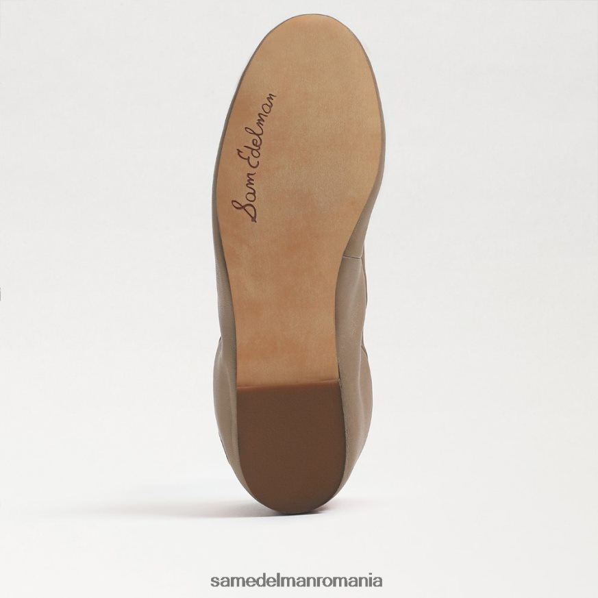 Sam Edelman încălţăminte piele moale bej femei felicia balet flat HN448Z125