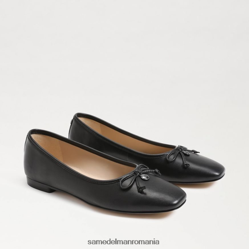 Sam Edelman încălţăminte piele neagra femei balet de luncă HN448Z173