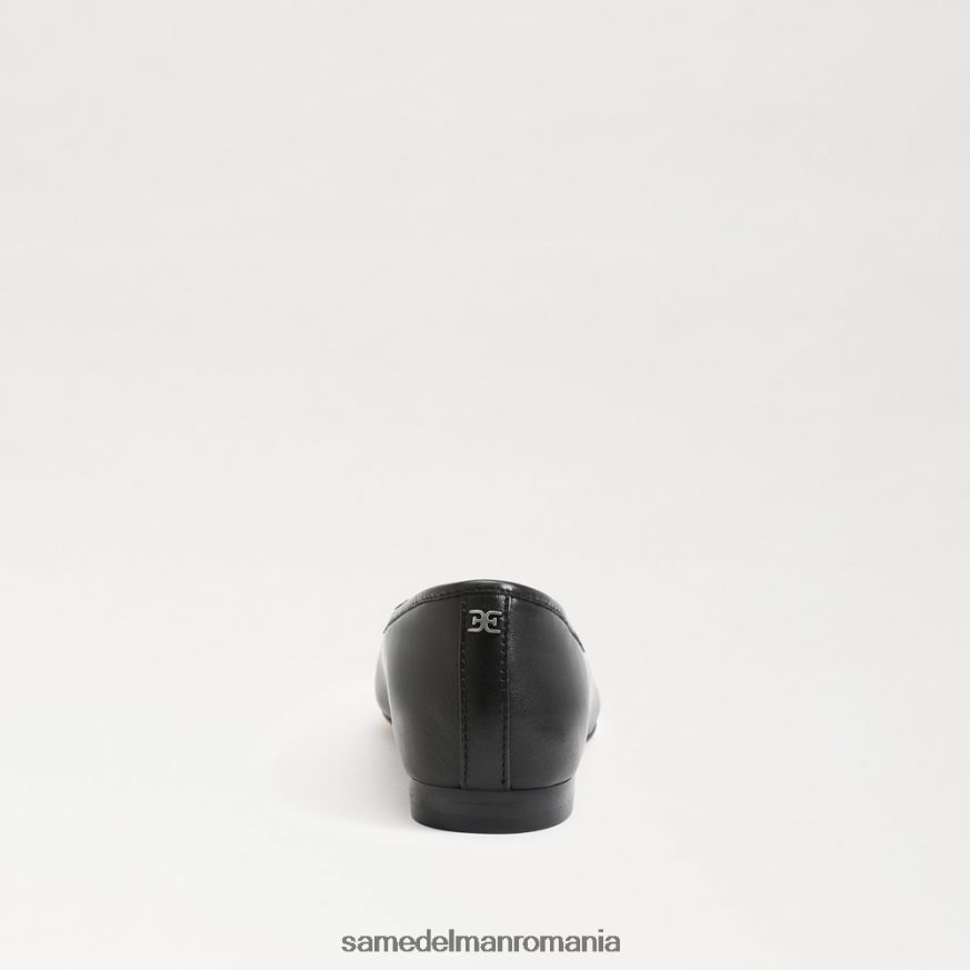 Sam Edelman încălţăminte piele neagra femei balet de luncă HN448Z173