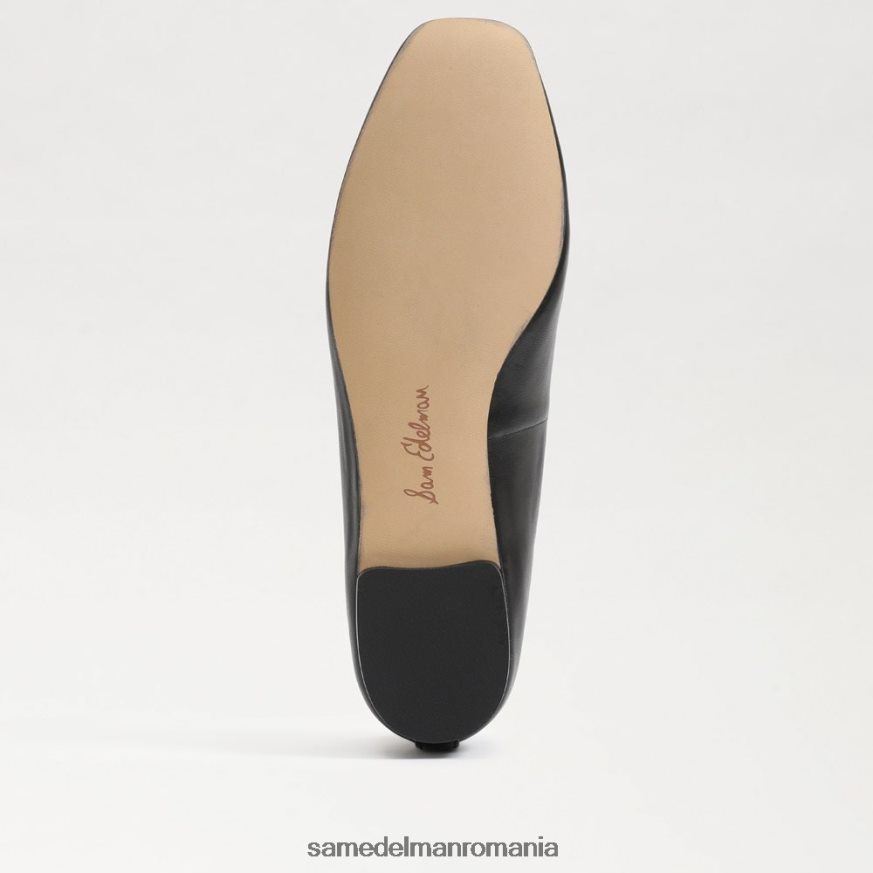 Sam Edelman încălţăminte piele neagra femei balet de luncă HN448Z173