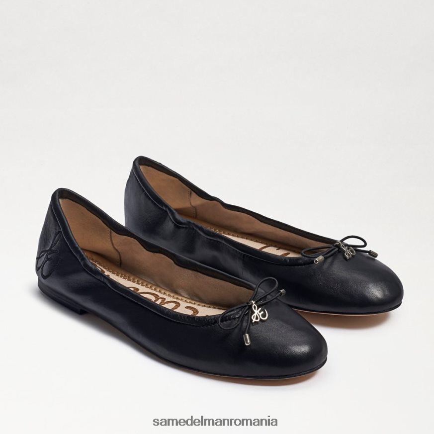 Sam Edelman încălţăminte piele neagra femei felicia balet flat HN448Z127