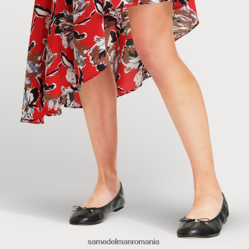 Sam Edelman încălţăminte piele neagra femei felicia balet flat HN448Z127