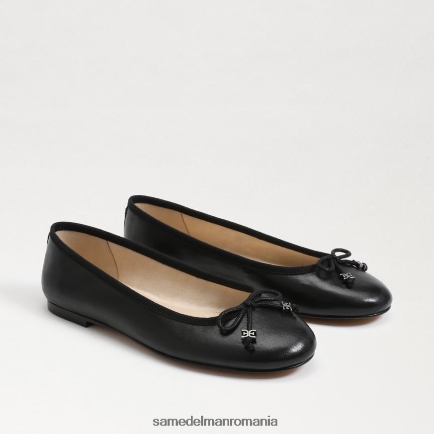 Sam Edelman încălţăminte piele neagra femei felicia luxe balet flat HN448Z284