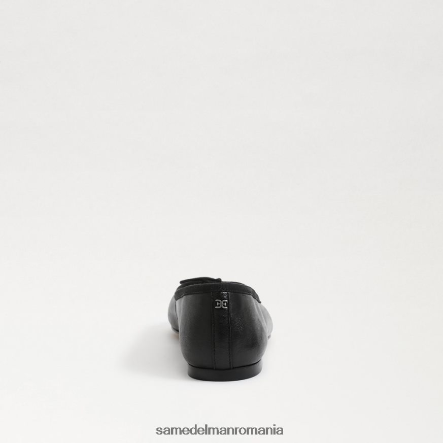 Sam Edelman încălţăminte piele neagra femei felicia luxe balet flat HN448Z284