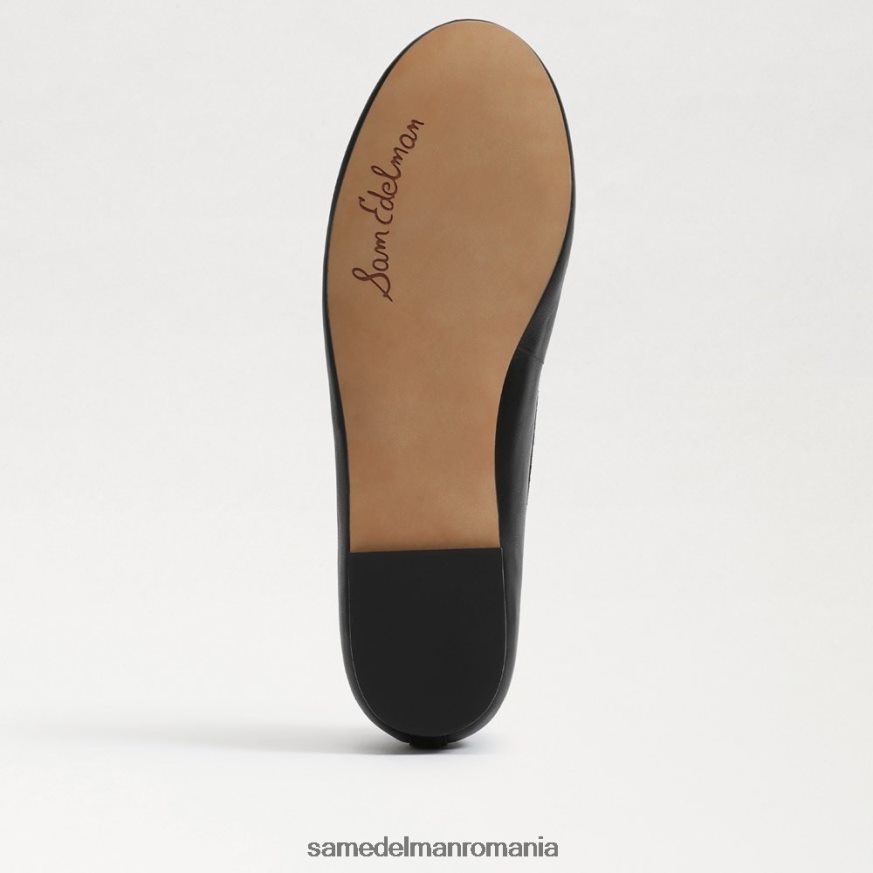 Sam Edelman încălţăminte piele neagra femei felicia luxe balet flat HN448Z284