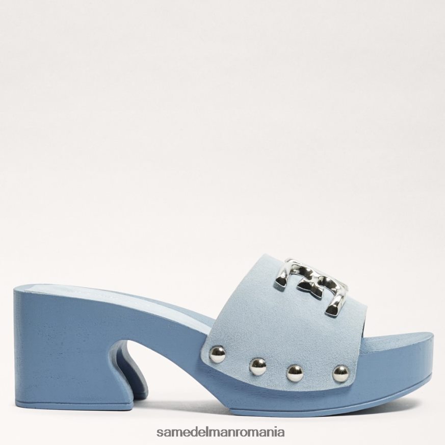 Sam Edelman încălţăminte albastru deschis femei francina mule sandal HN448Z521