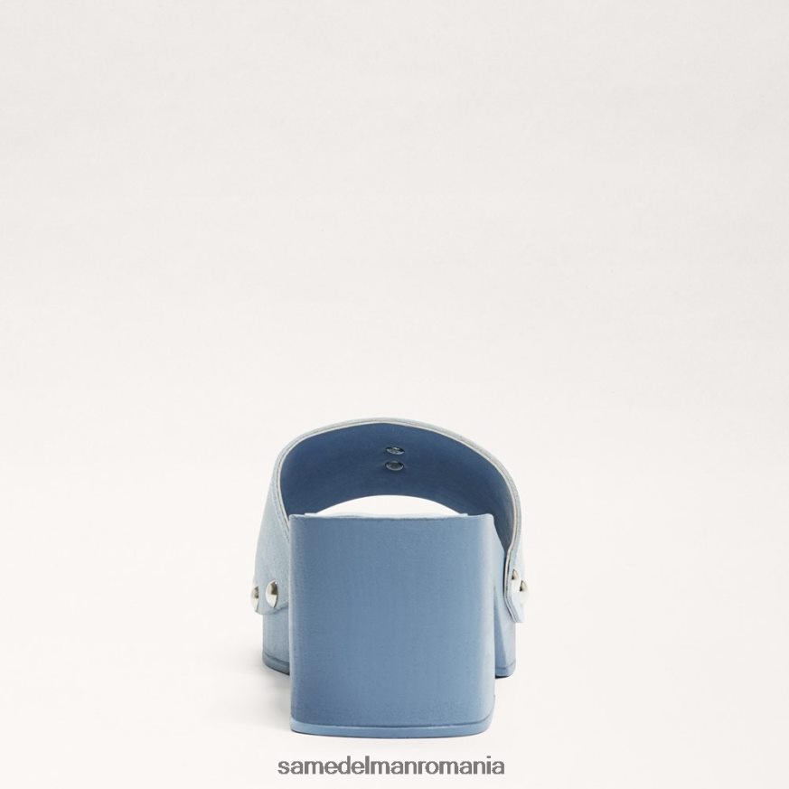 Sam Edelman încălţăminte albastru deschis femei francina mule sandal HN448Z521