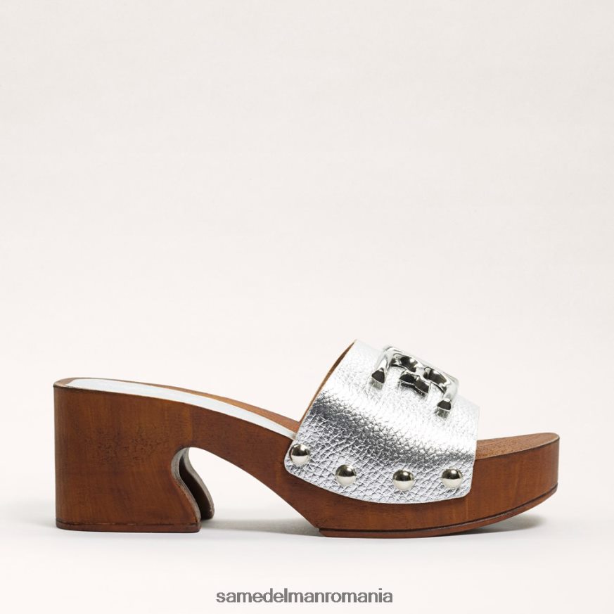Sam Edelman încălţăminte argint femei francina mule sandal HN448Z519