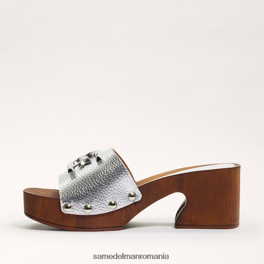 Sam Edelman încălţăminte argint femei francina mule sandal HN448Z519