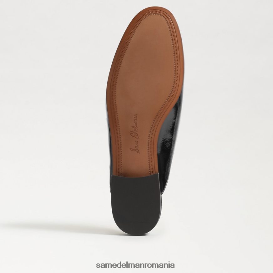 Sam Edelman încălţăminte brevet negru femei Linnie bit mule HN448Z84