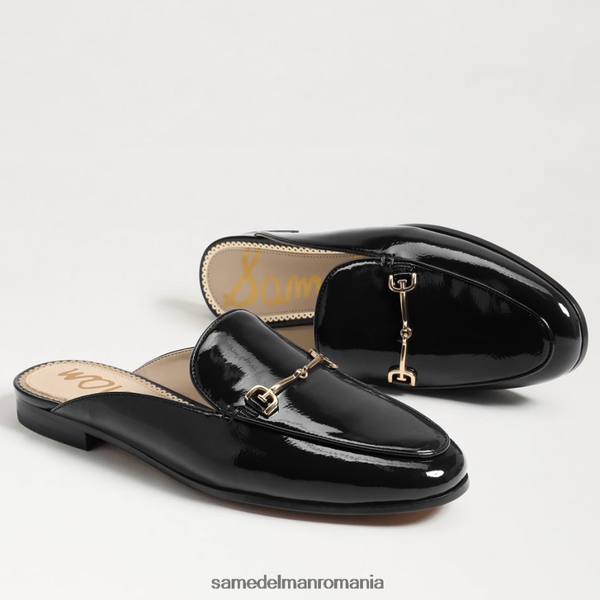 Sam Edelman încălţăminte brevet negru femei Linnie bit mule HN448Z84