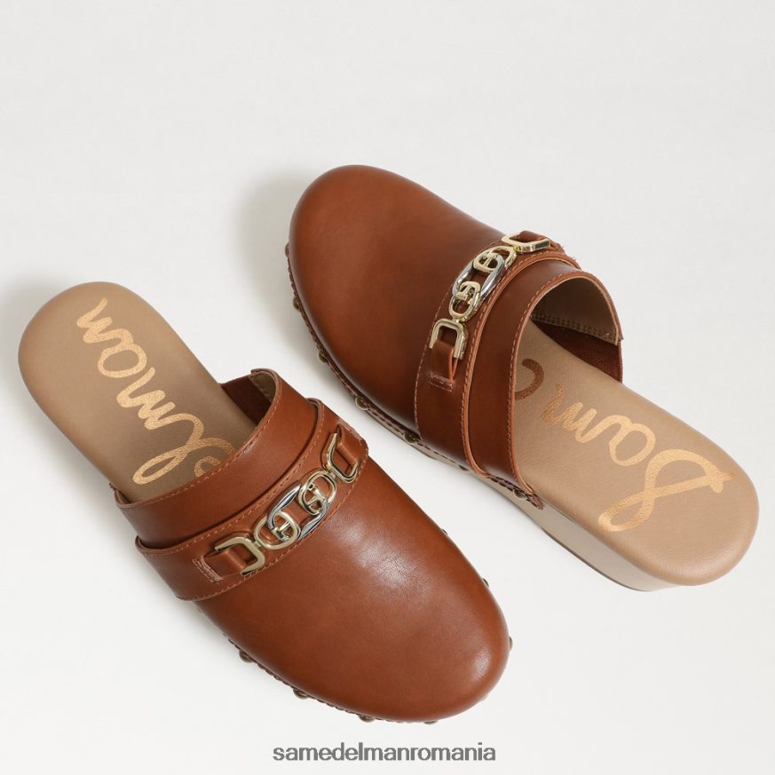 Sam Edelman încălţăminte cuoio maro femei Kaye sabot HN448Z443