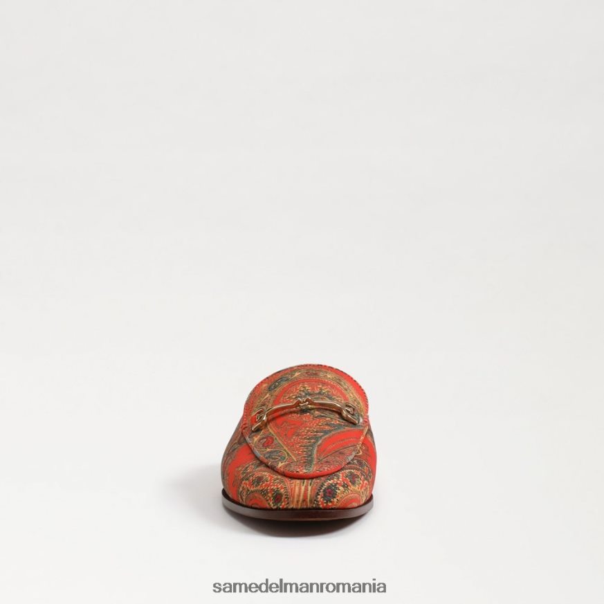 Sam Edelman încălţăminte mac portocaliu femei Linnie bit mule HN448Z77