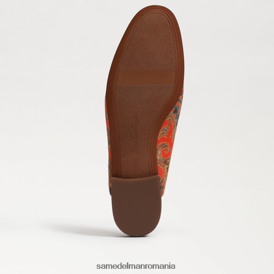 Sam Edelman încălţăminte mac portocaliu femei Linnie bit mule HN448Z77