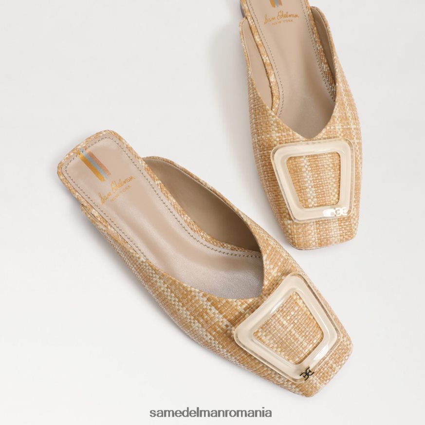 Sam Edelman încălţăminte natural femei lin cataramă mule HN448Z654