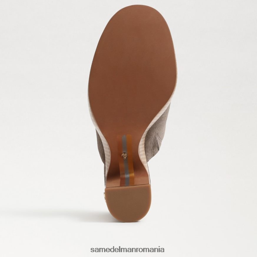 Sam Edelman încălţăminte piele intoarsa masline desert femei catâr cu toc shiloh HN448Z716