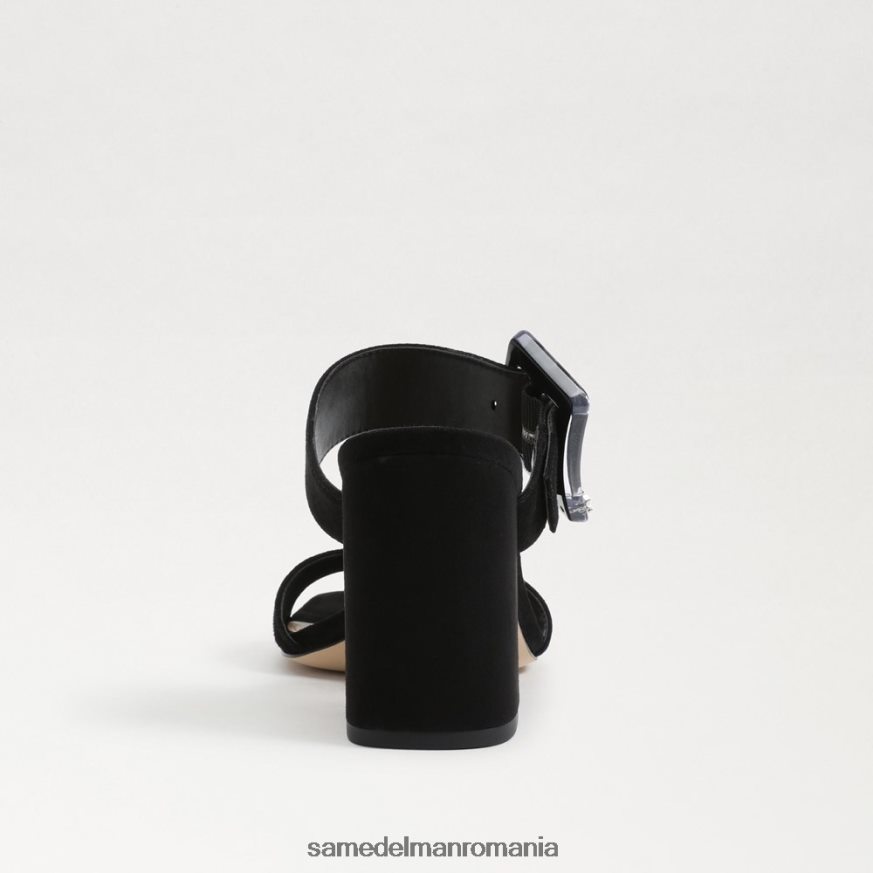 Sam Edelman încălţăminte piele intoarsa neagra femei dalton heel mule HN448Z565