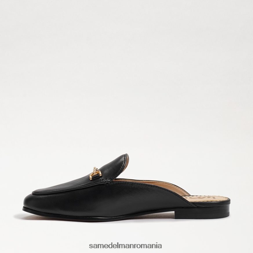 Sam Edelman încălţăminte piele neagra femei Linnie bit mule HN448Z79