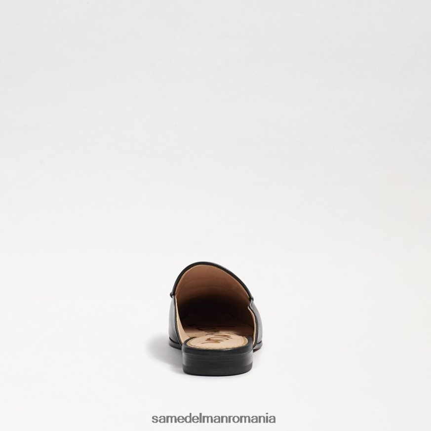 Sam Edelman încălţăminte piele neagra femei Linnie bit mule HN448Z79