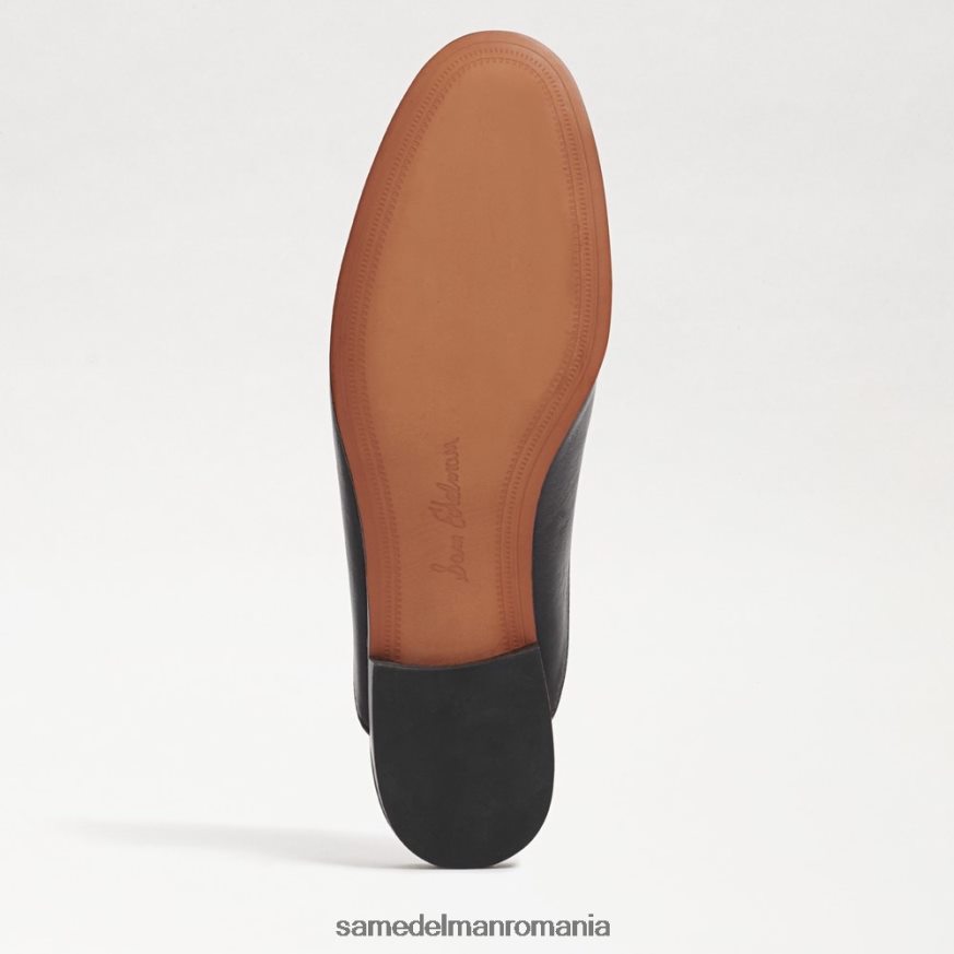 Sam Edelman încălţăminte piele neagra femei Linnie bit mule HN448Z79