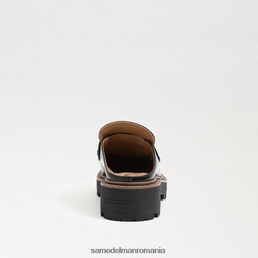 Sam Edelman încălţăminte piele neagra femei lennon lug talpă catâr HN448Z465