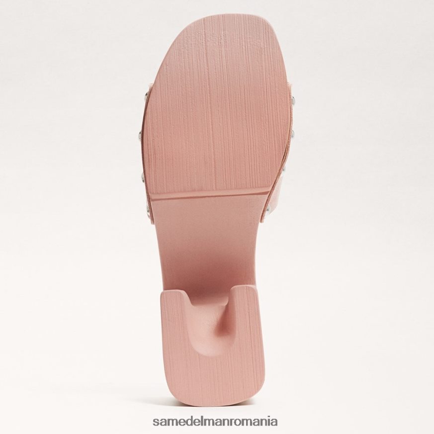 Sam Edelman încălţăminte roz pal femei francina mule sandal HN448Z522