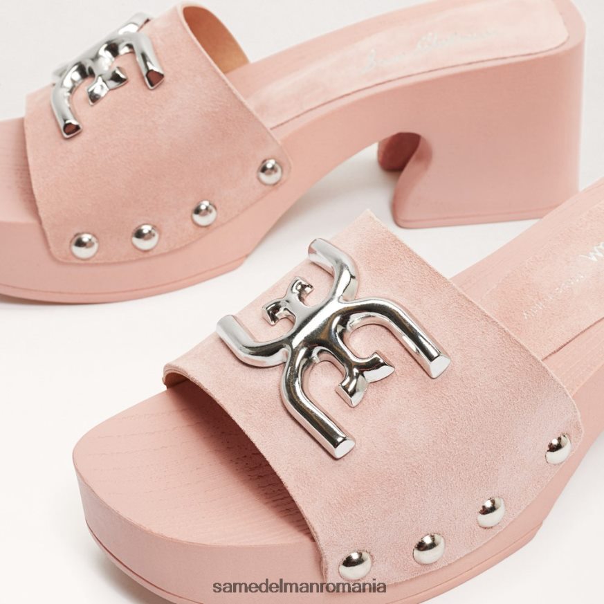 Sam Edelman încălţăminte roz pal femei francina mule sandal HN448Z522
