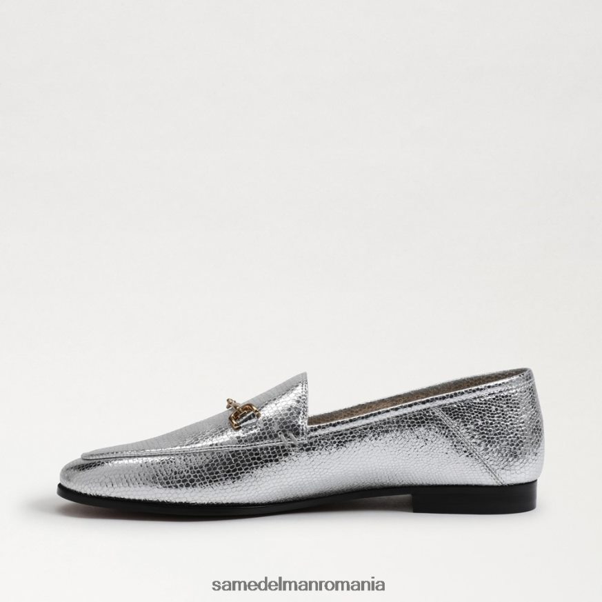Sam Edelman încălţăminte argint moale femei loraine bit loafer HN448Z52