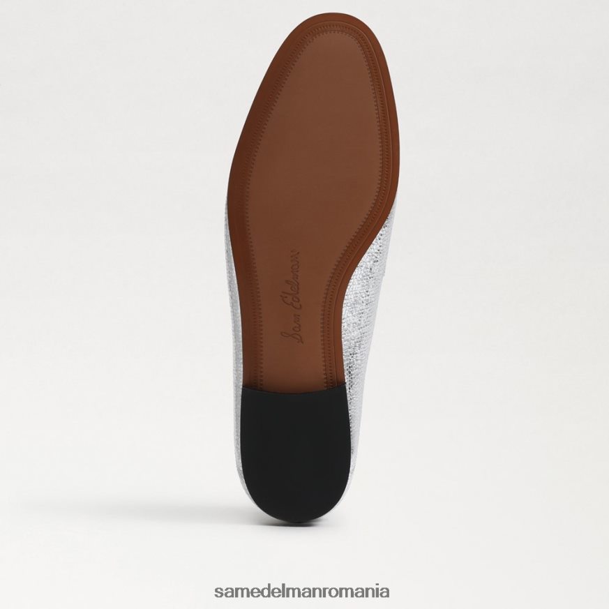 Sam Edelman încălţăminte argint moale femei loraine bit loafer HN448Z52