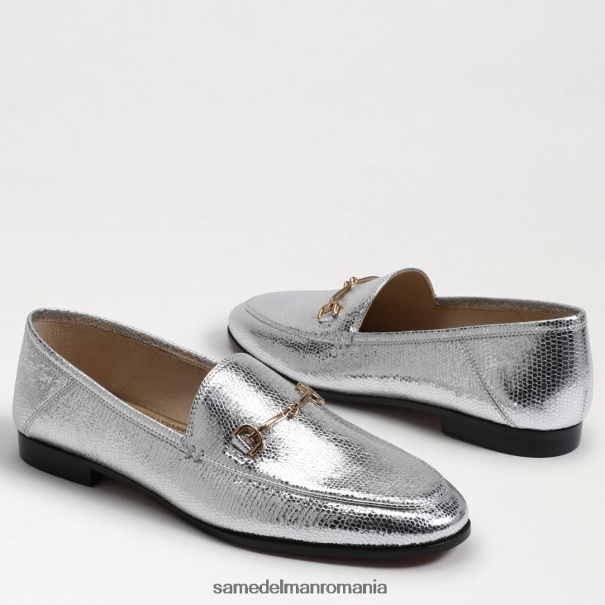 Sam Edelman încălţăminte argint moale femei loraine bit loafer HN448Z52