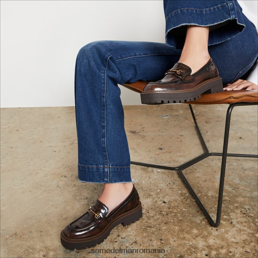Sam Edelman încălţăminte castan femei mocasnic cu talpă laurs HN448Z426