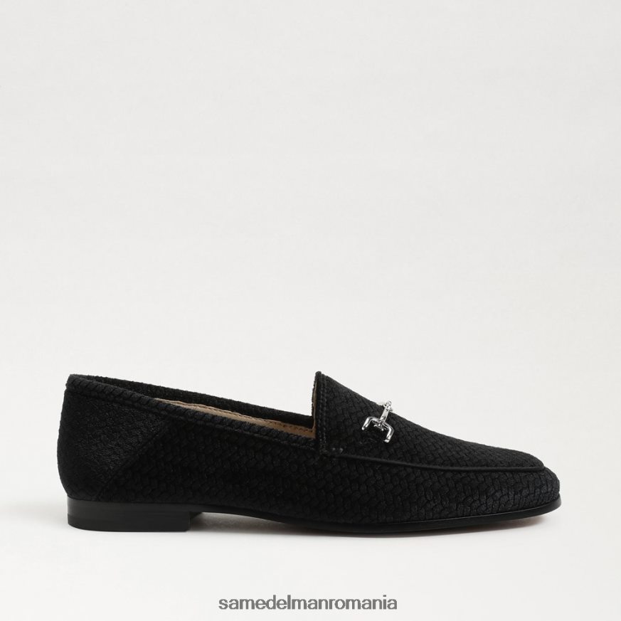 Sam Edelman încălţăminte catifea neagra femei loraine bit loafer HN448Z36