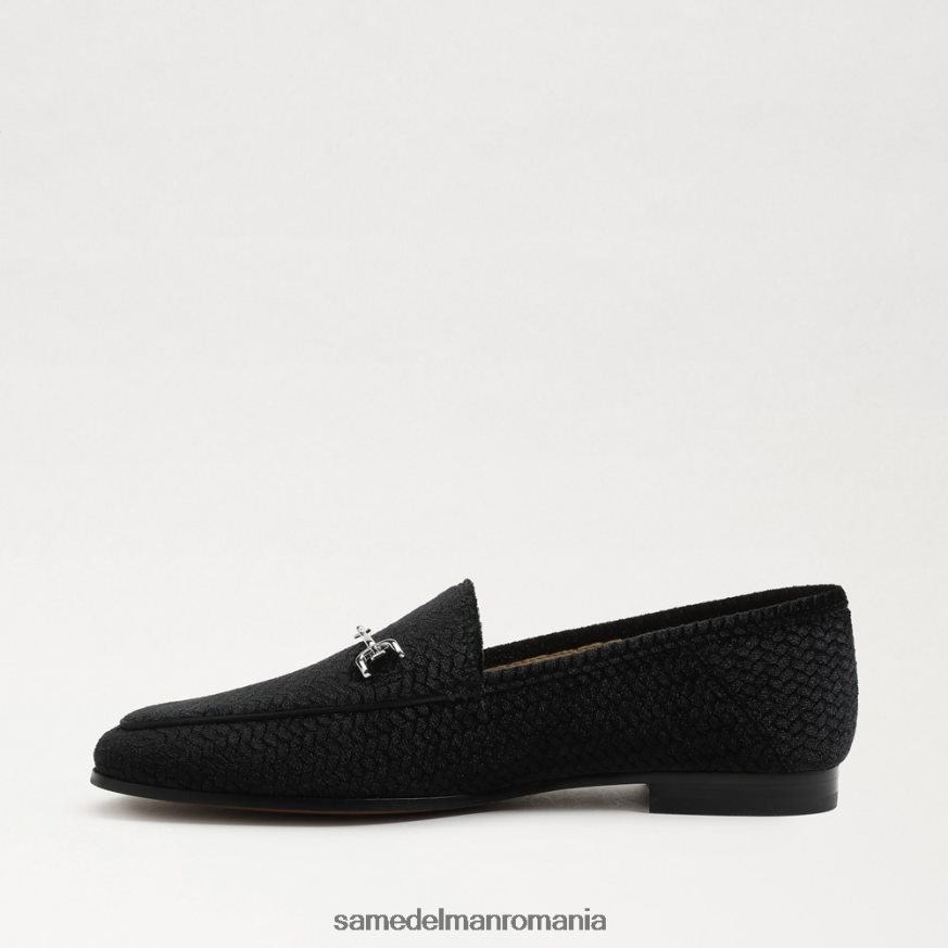 Sam Edelman încălţăminte catifea neagra femei loraine bit loafer HN448Z36