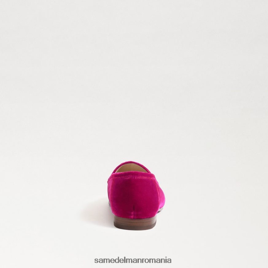 Sam Edelman încălţăminte catifea zmeură femei loraine bit loafer HN448Z35