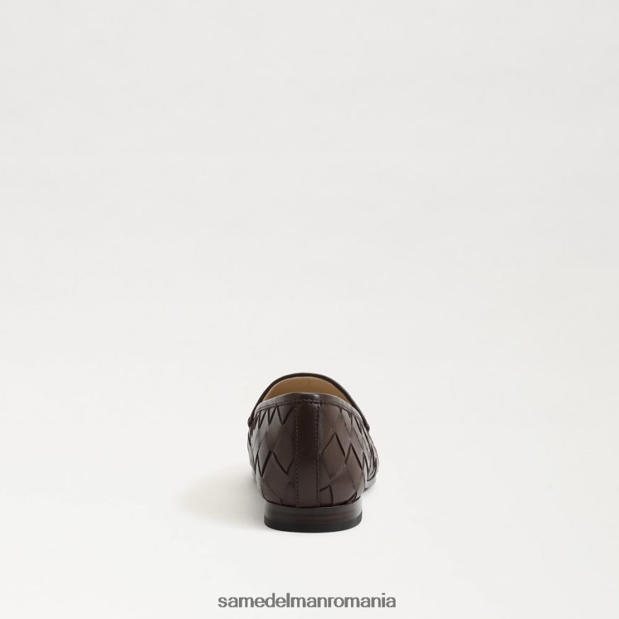 Sam Edelman încălţăminte ciocolata neagra femei mocasnic țesut loraine HN448Z516
