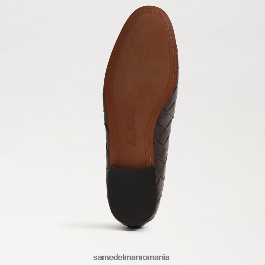 Sam Edelman încălţăminte ciocolata neagra femei mocasnic țesut loraine HN448Z516