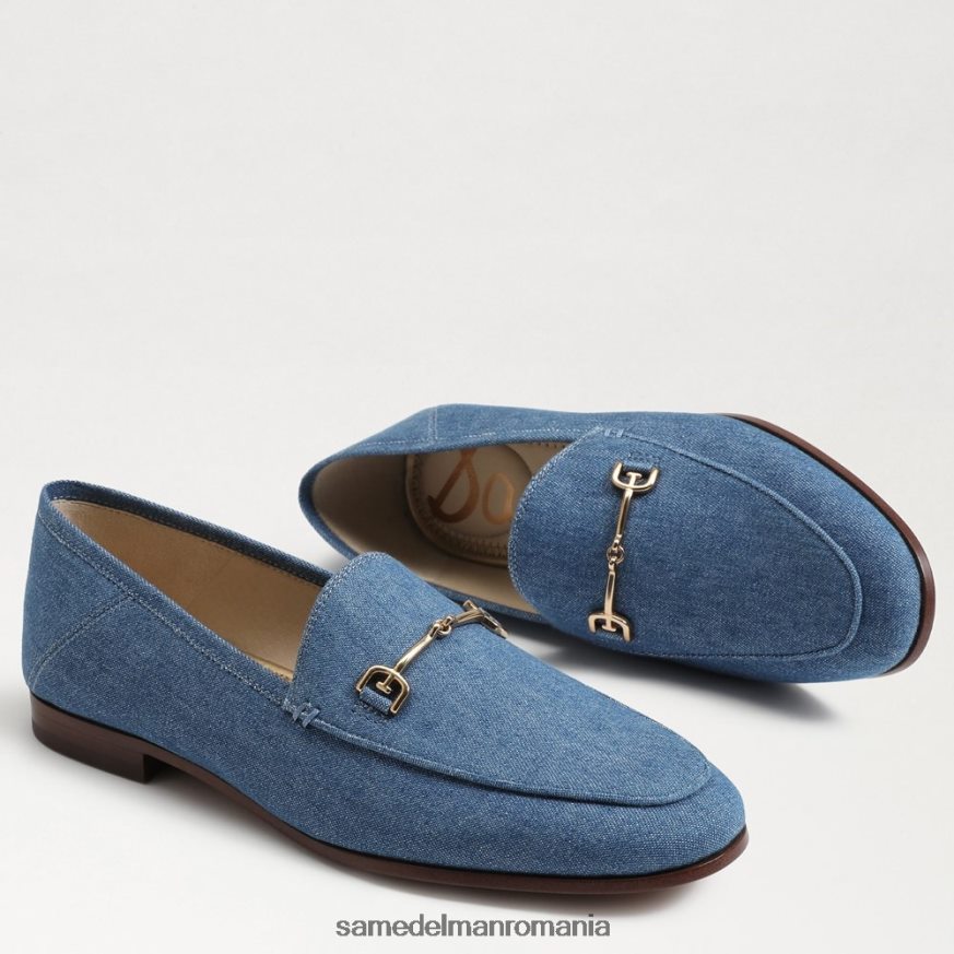 Sam Edelman încălţăminte indigo spălat femei loraine bit loafer HN448Z38
