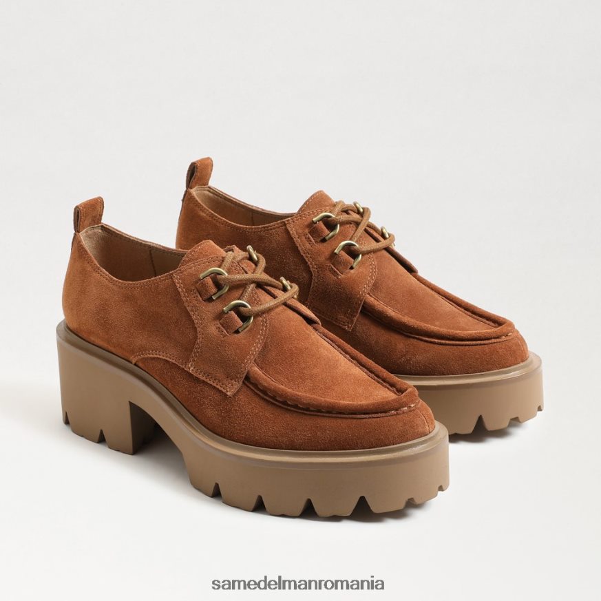 Sam Edelman încălţăminte maro de frontieră femei loafer monna cu talpă cu dantelă HN448Z720