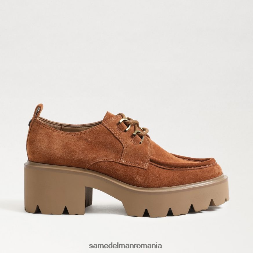 Sam Edelman încălţăminte maro de frontieră femei loafer monna cu talpă cu dantelă HN448Z720