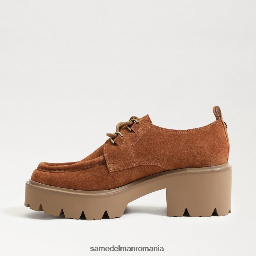Sam Edelman încălţăminte maro de frontieră femei loafer monna cu talpă cu dantelă HN448Z720