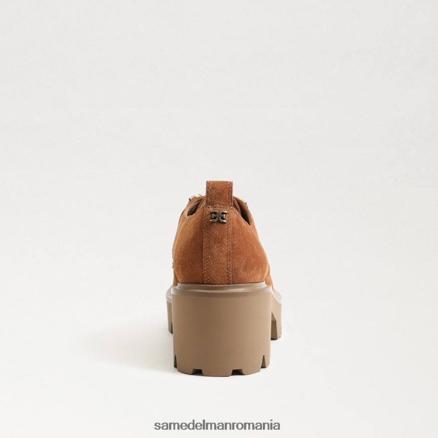 Sam Edelman încălţăminte maro de frontieră femei loafer monna cu talpă cu dantelă HN448Z720