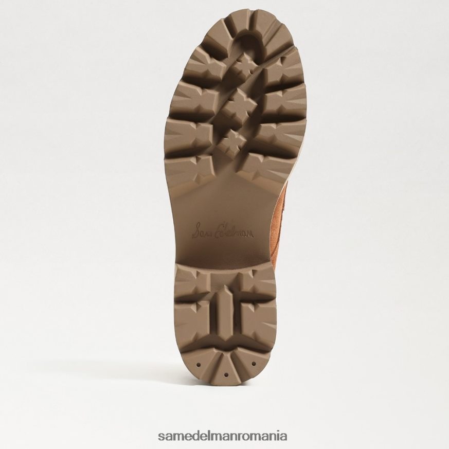 Sam Edelman încălţăminte maro de frontieră femei loafer monna cu talpă cu dantelă HN448Z720