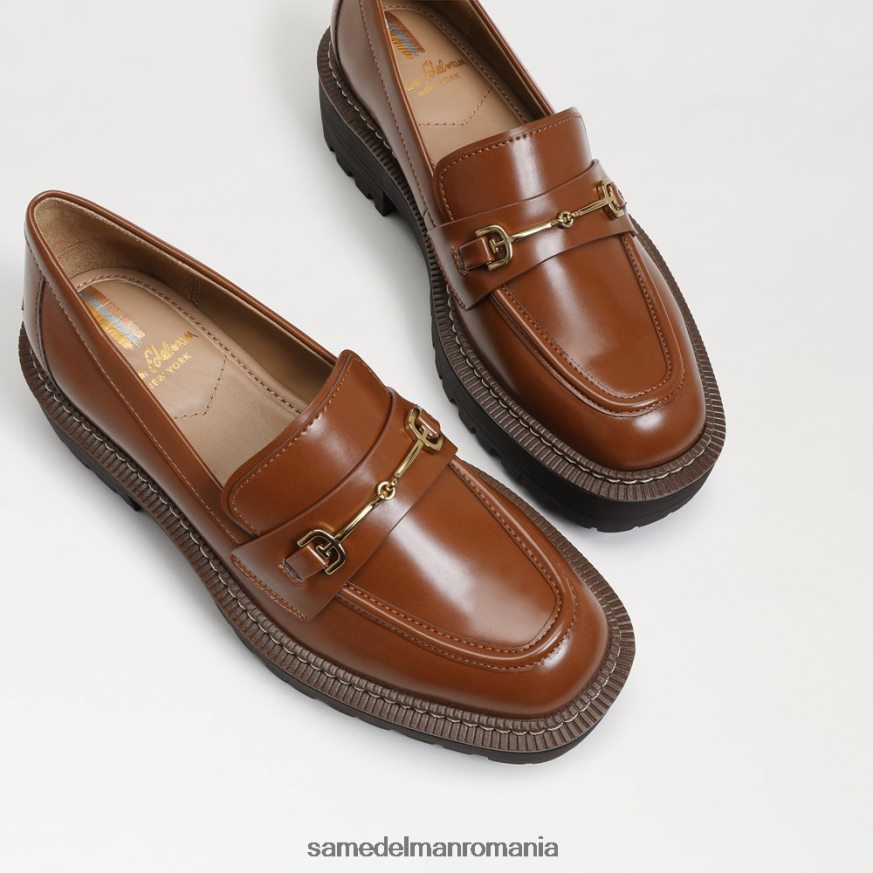 Sam Edelman încălţăminte moka închis la culoare femei mocasnic cu talpă laurs HN448Z429