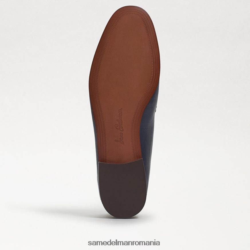 Sam Edelman încălţăminte piele bleumarin baltic femei loraine bit loafer HN448Z46