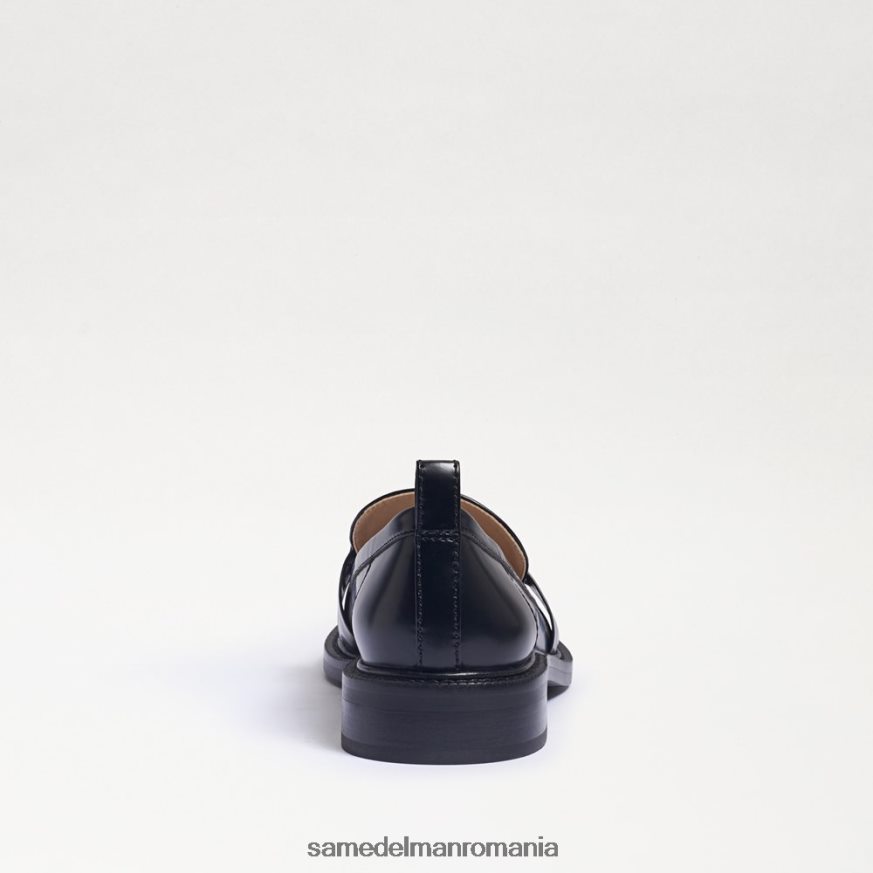 Sam Edelman încălţăminte piele cutie neagră femei christy loafer HN448Z215