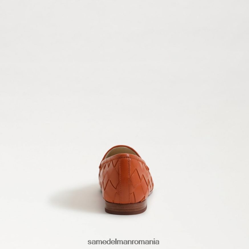 Sam Edelman încălţăminte portocaliu canion femei mocasnic țesut loraine HN448Z515