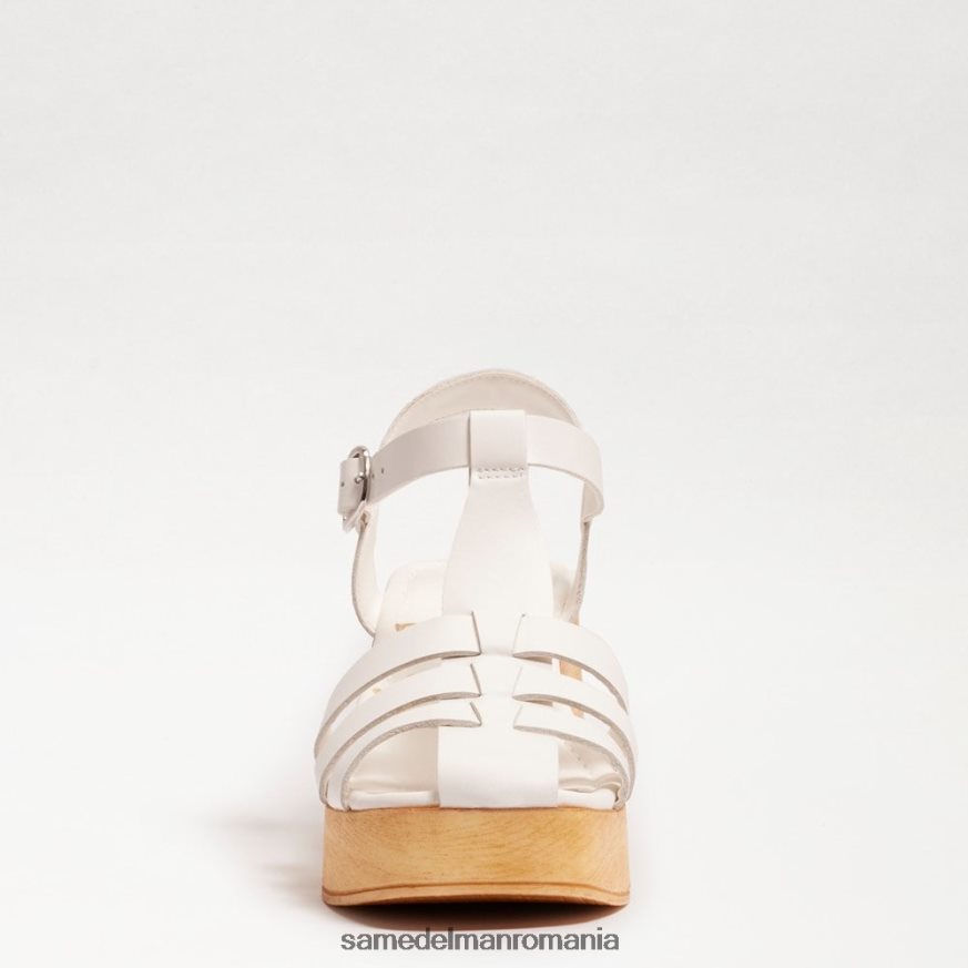 Sam Edelman încălţăminte alb femei margritte platformă cu toc bloc HN448Z658