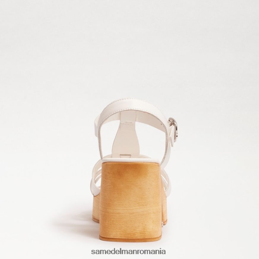 Sam Edelman încălţăminte alb femei margritte platformă cu toc bloc HN448Z658